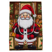 Santa Gift Bag  Medium Cadeauzakje (Achterkant)