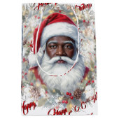 Santa Gift Bag Medium Cadeauzakje (Voorkant)