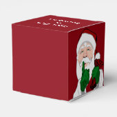 Santa Gift Box Pas kerstcadeaudozen aan Bedankdoosjes (Achterkant)