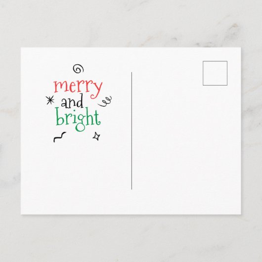 Santa Gift Giving Armadillo Texas Briefkaart (Achterkant)