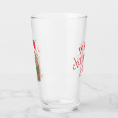 Santa Gift Giving Armadillo Texas Glas (Links)