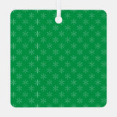 Santa Gift Giving Armadillo Texas Metalen Ornament (Achterkant)