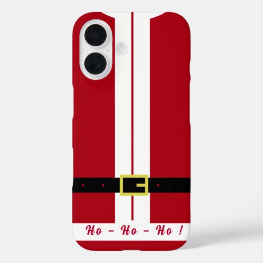 Santa Gift Kerstmis iPhone Case (Achterkant)