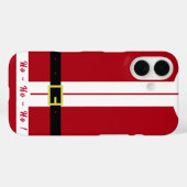 Santa Gift Kerstmis iPhone Case (Achterkant (horizontaal))