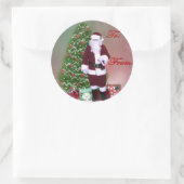 Santa Gift Label Sticker (Tas)