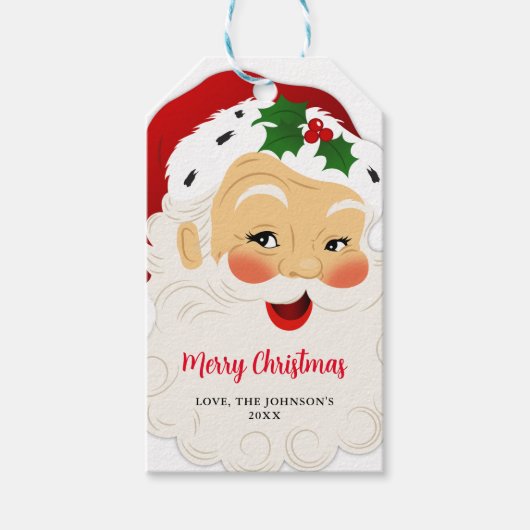 Santa Gift-Labels Cadeaulabel (Voorkant)