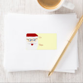 Santa Gift-Labels Etiket (Insitu)