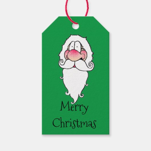 Santa Gift Tags Cadeaulabel (Voorkant)