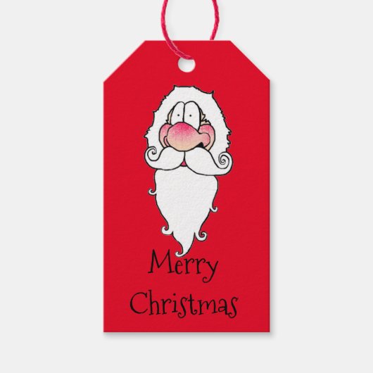 Santa Gift Tags Cadeaulabel (Voorkant)