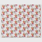 Santa Gift Wrap Cadeaupapier (Vlak)