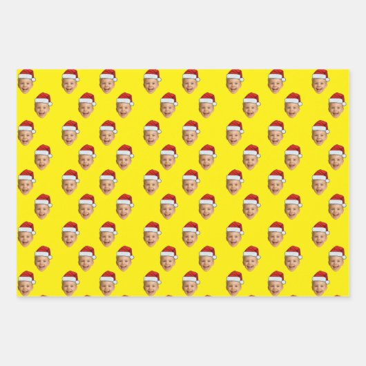 Santa Gift Wrap Inpakpapier Vel (Voorkant 3)