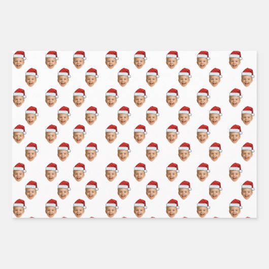 Santa Gift Wrap Inpakpapier Vel (Voorkant)