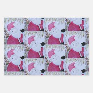  Santa Gift Wrap Inpakpapier Vel