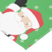 Santa, Gifts en Holly Holiday Tablecloth Tafelkleed (Gekanteld)