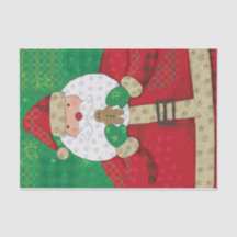 Santa Gingerbread Festive Christmas