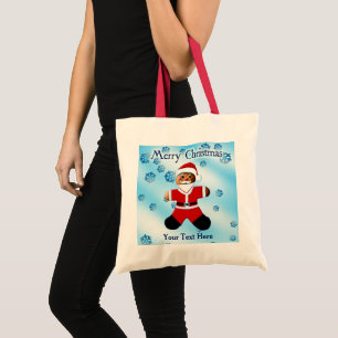 Santa Gingerbread - Vrolijk Kerstfeest Tote Bag
