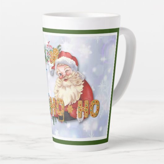  Santa & Gingerbrood Ho-Ho-Ho Latte Mok (Rechterhoek)