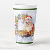  Santa & Gingerbrood Ho-Ho-Ho Latte Mok (Voorkant)
