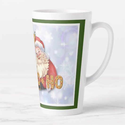  Santa & Gingerbrood Ho-Ho-Ho Latte Mok (Rechts)