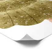 Santa Girl Boy Holiday Baby Shower   Poster (Hoek)