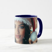 Santa Girl - Ho Ho Ho - Christmas Mok (Voorkant rechts)