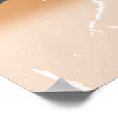 Santa Giulia Beach  franse reisposter Poster (Hoek)