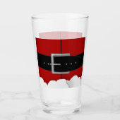 Santa Glass Cup Glas (Voorkant)