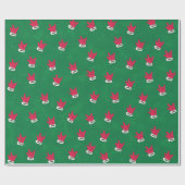 Santa Glove ASL Ik hou van je cadeaupapier (Vlak)