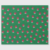 Santa Glove ASL Ik hou van je cadeaupapier (Vlak)