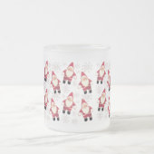 Santa Gnome Glass kerstMok Matglas Koffiemok (Center)