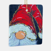 Santa Gnome Keramisch Ornament (Rechts)