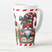 Santa Gnome Latte Mok (Rechterhoek)