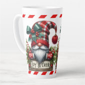 Santa Gnome Latte Mok (Linkerhoek)