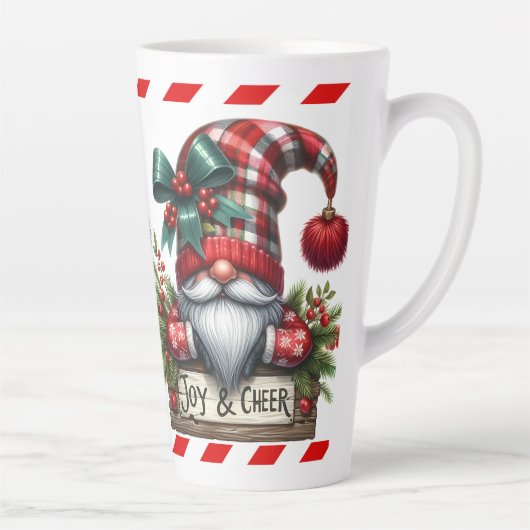 Santa Gnome Latte Mok (Rechts)