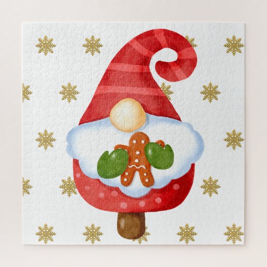 Santa Gnome Legpuzzel (Verticaal)