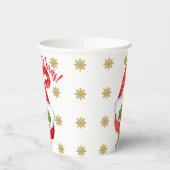 Santa Gnome Papieren Bekers (Links)