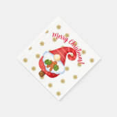 Santa Gnome Servet (Hoek)