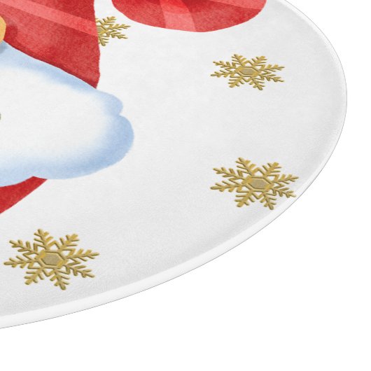 Santa Gnome Snijplank (Hoek)