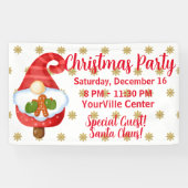 Santa Gnome Spandoek (Horizontaal)