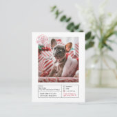 Santa Goedgekeurd Ondeugend of Nice Formulier Foto Briefkaart (Staand voorkant)