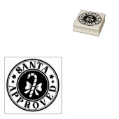 Santa Goedgekeurde Rubberstempel (Gestempeld)