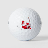 Santa Golf Ball Golfballen (Voorkant)
