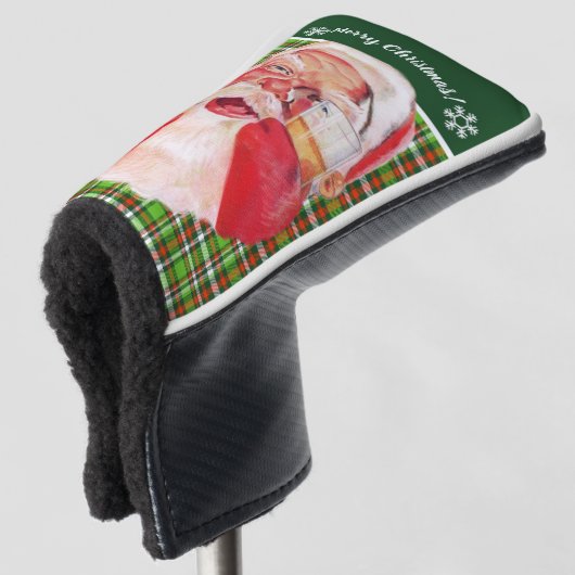 Santa Golf Club Hoesje Golfheadcover (3/4 voorkant)