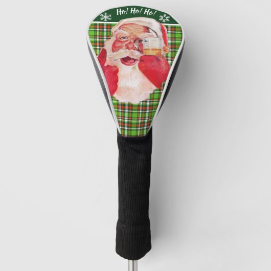 Santa Golf Club Hoesje Golfheadcover (Voorkant)