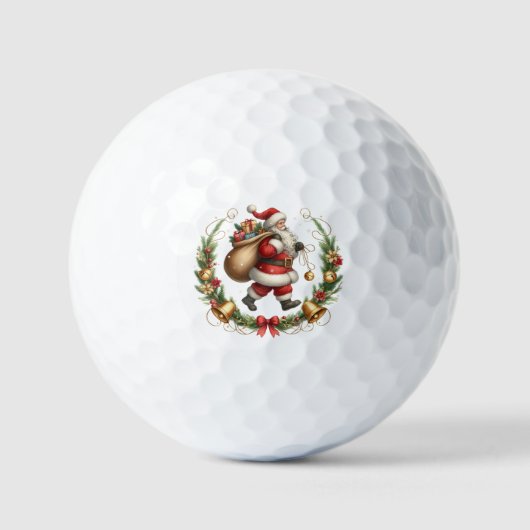  Santa golfballen (Voorkant)
