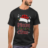 Santa Grandma Claus kerstwedstrijd T-shirt (Voorkant)
