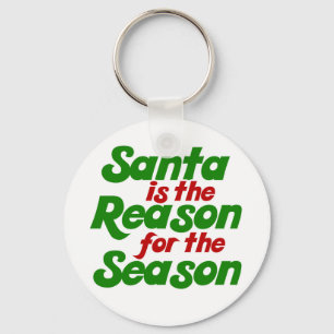 Santa Grappig kerstfeest humor parody Sleutelhanger