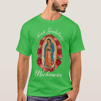 Santa Guadalupe katholieke Sint-Mexico, Amerika T-shirt
