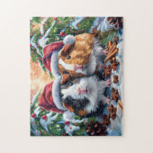 Santa Guinea Pigs Legpuzzel (Verticaal)