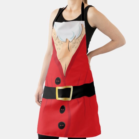 Santa Hairy Chest Funny Schort (Insitu)